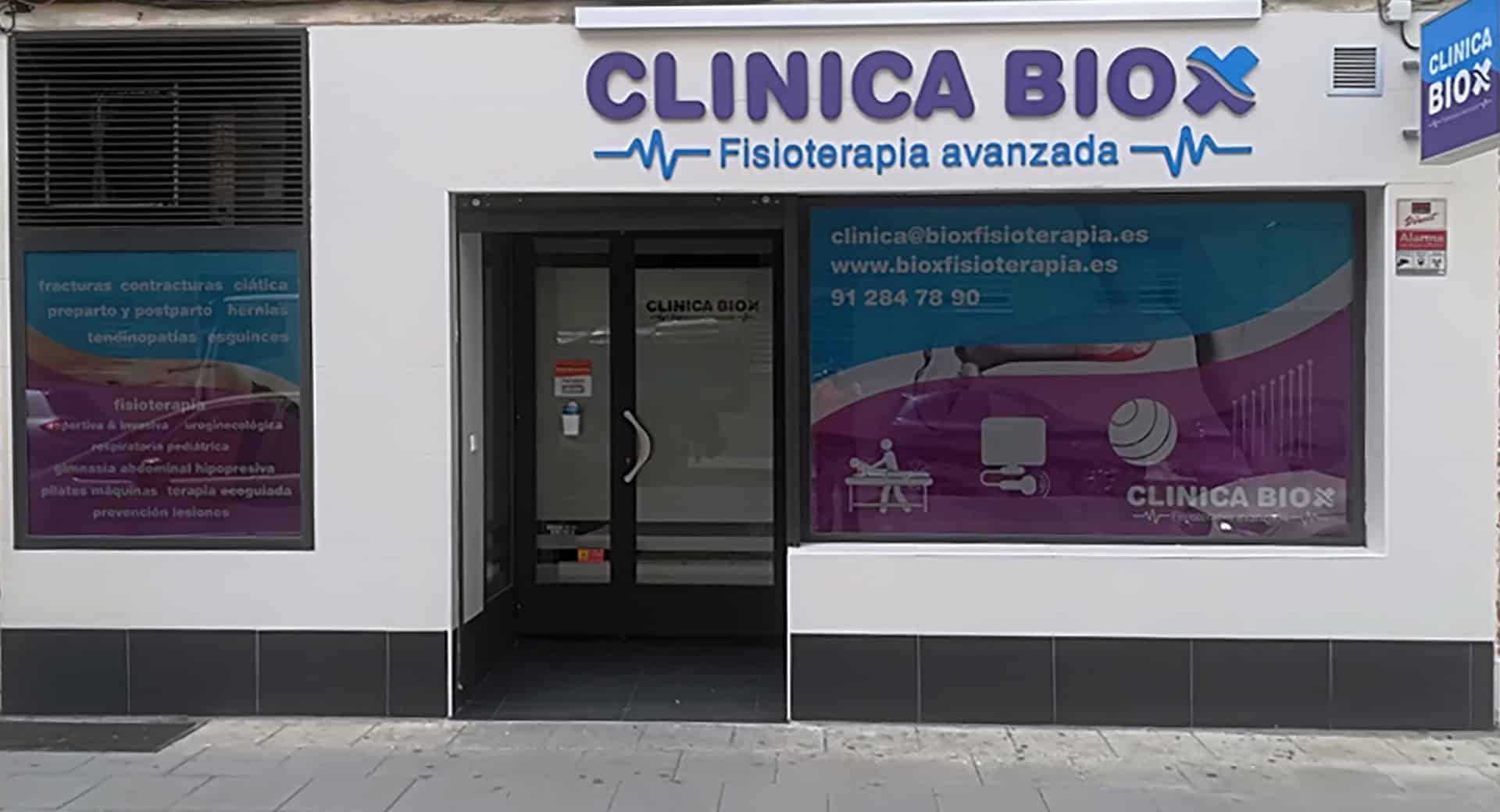 Branding para clinica biox fisioterapia en Pinto