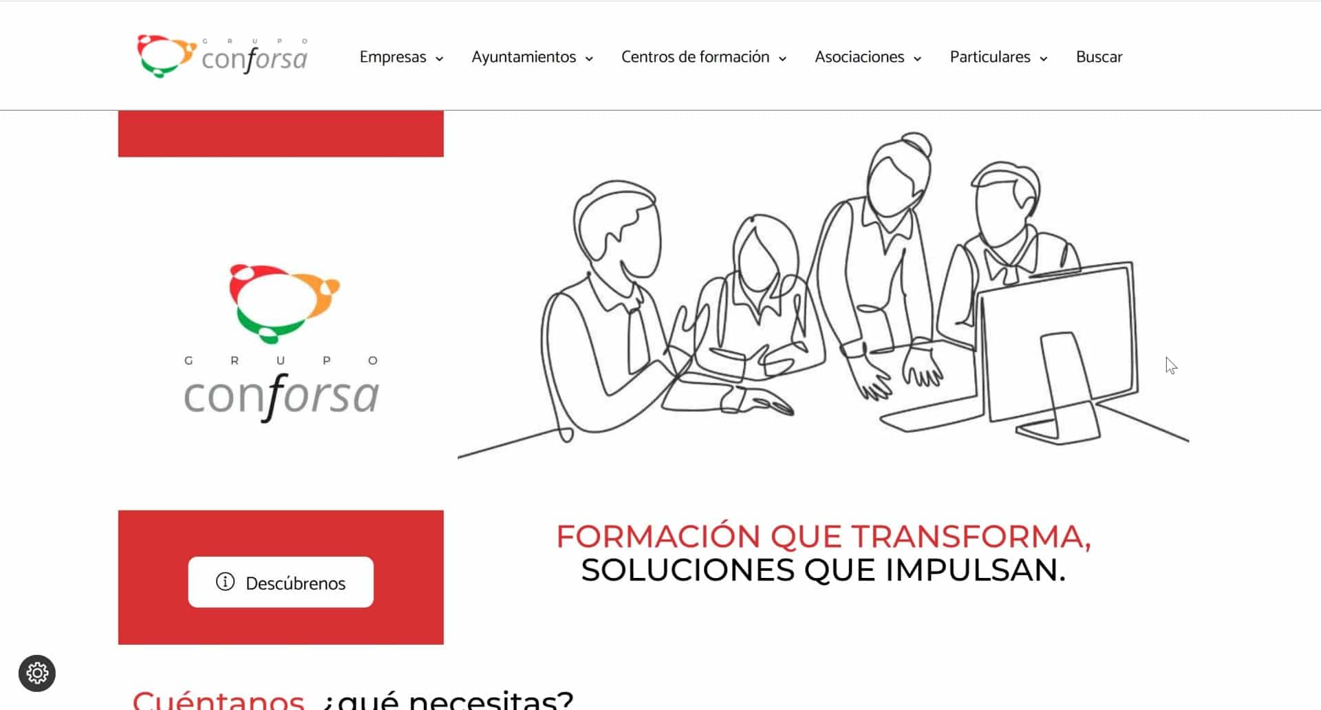 Hosting experto para grupo conforsa