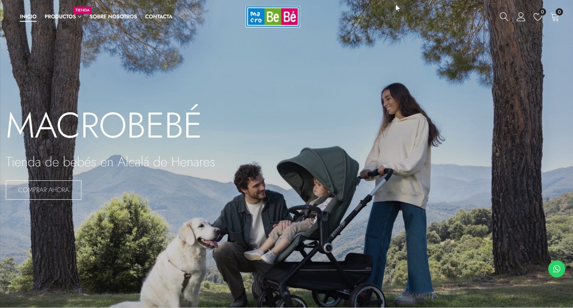 Tienda online para MacroBeBé
