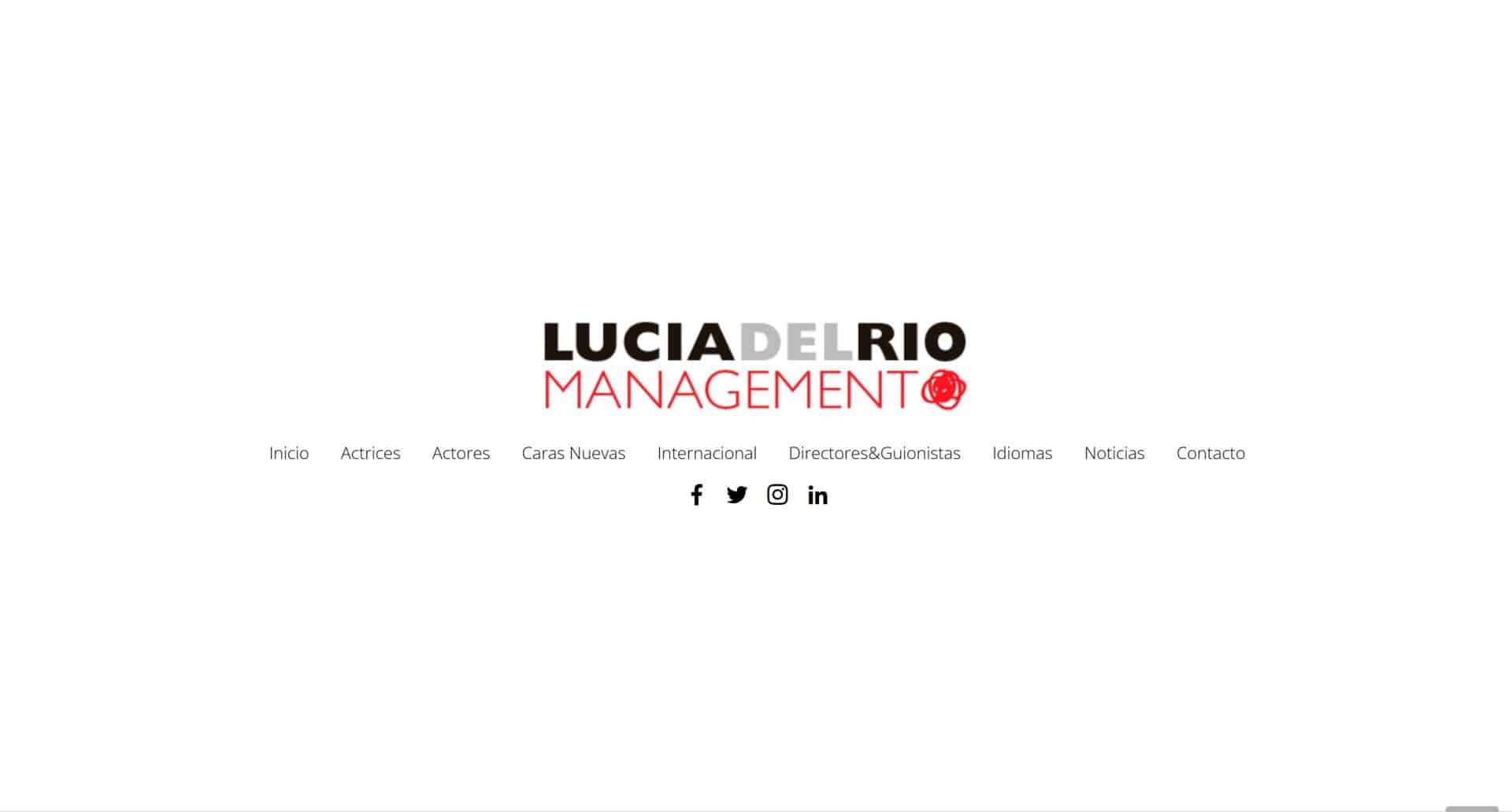 Google workspace para lucia del rio management