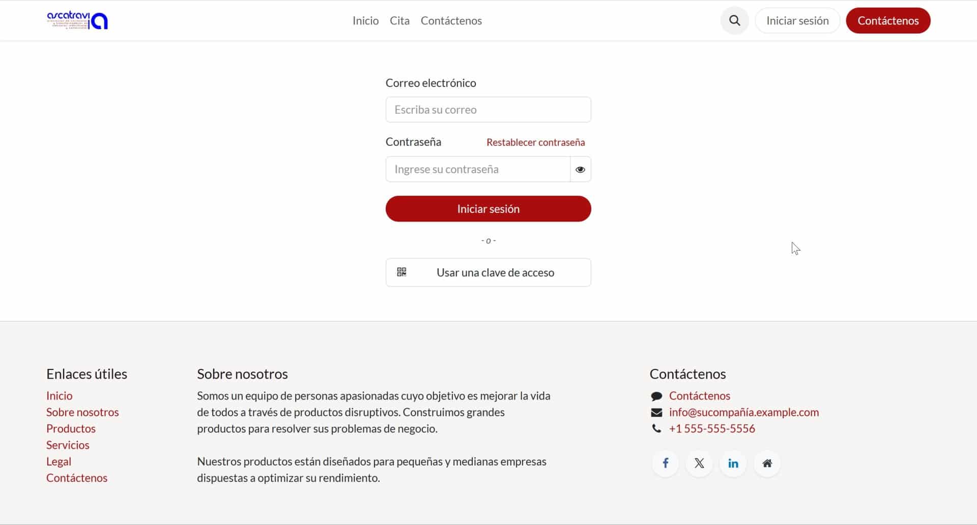 Odoo para ascatravi